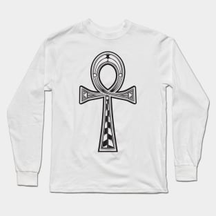 Decorative ankh design Long Sleeve T-Shirt